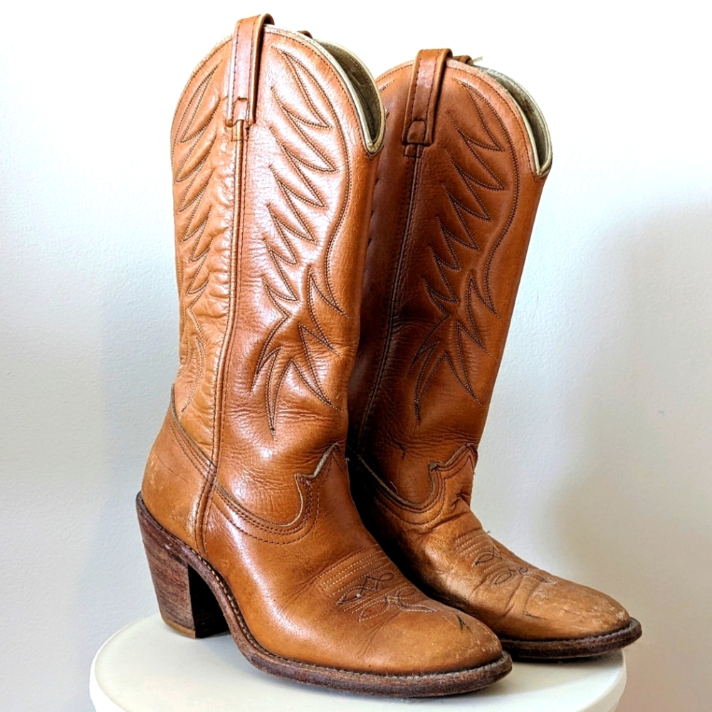 Vintage Dingo Cowboy Boots